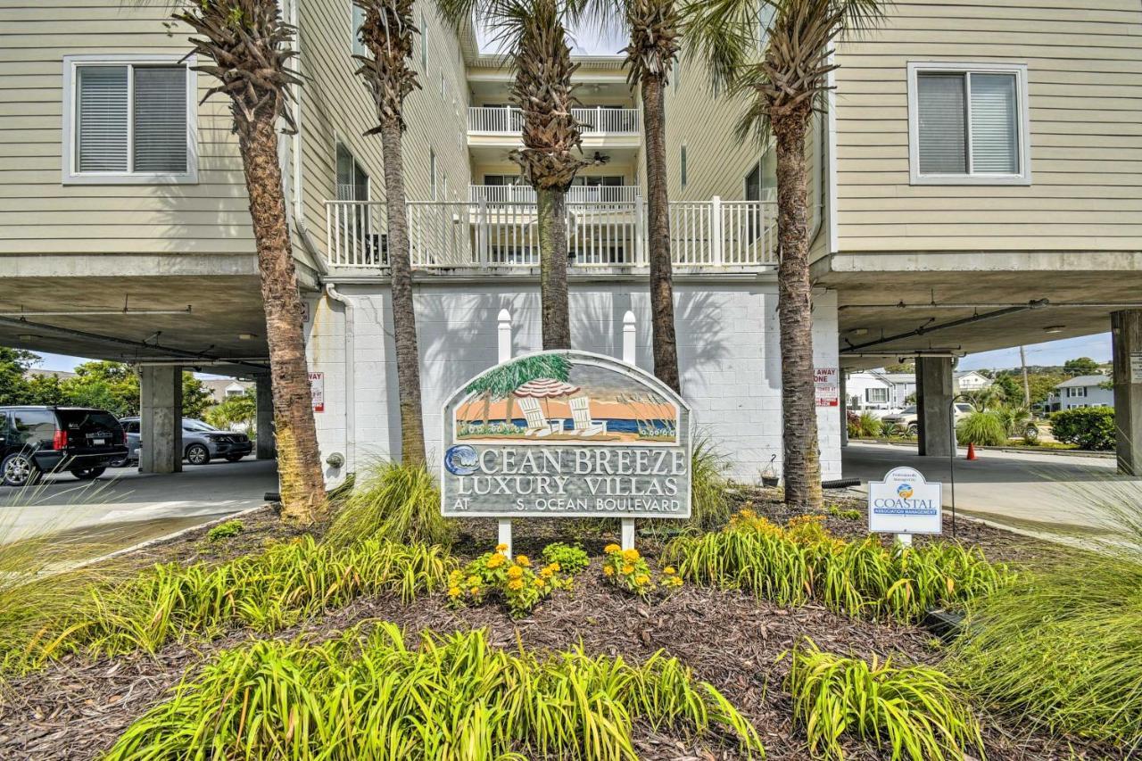 Roomy North Myrtle Beach Condo, Walk To Beach Екстериор снимка